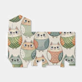 Cute Fat Cat Bedankdoosjes (Uitgevouwen)