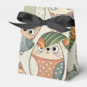 Cute Fat Cat Bedankdoosjes