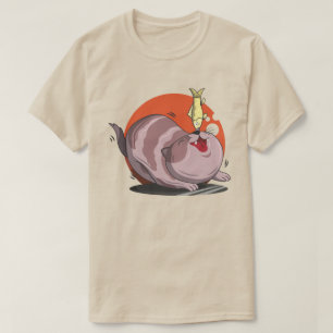 Cute Fat Cat T-shirt