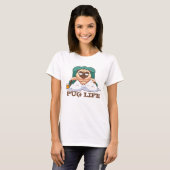 Cute Fat Pug T-Shirt (Voorkant volledig)