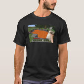 Cute Fat Rat Being Grabbed Meme T-shirt (Voorkant)