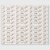 Cute Fathers Day Cadeaupapier (Vlak)