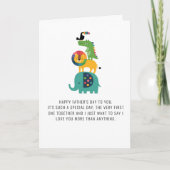 Cute father's day card for Dad! Kaart (Voorkant)