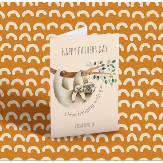 Cute Fathers Day Kaart