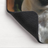 Cute Fawn Pug Mousepad Muismat (Hoek)
