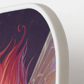 Cute Feeën Bruiloftsborrel Pickleball Paddle (Links Detail)