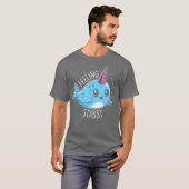 Cute Feeling Stabby Narwhals Kawaii Whale Gift T-shirt (Voorkant volledig)