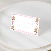 Cute Feestdagen kerstkoekjeswisselaar buffet pl Plaatskaartje