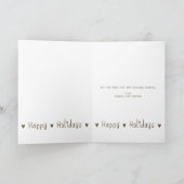 Cute Feestdagen | Vakantiedesfoto-Wenskaart (Binnen)