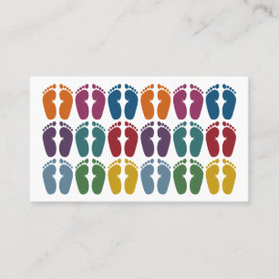 Cute Feet Podiatrist Visitekaartjes