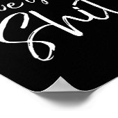 Cute Feminist Quote Sarcastic Gift Women Don't Owe Poster (Hoek)