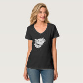 Cute Fencer Axolotl  Fencing Fencer T-shirt (Voorkant volledig)