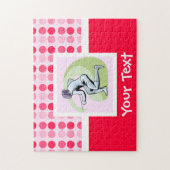 Cute Fencing Legpuzzel (Verticaal)