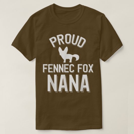 Cute Fennec Fo Nana Proud Fennec T-shirt (Design voorkant)