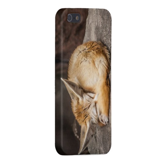 Cute Fennec Fox iPhone Hoesje (Achterkant Rechts)