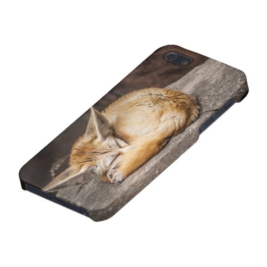 Cute Fennec Fox iPhone Hoesje (Onderkant)