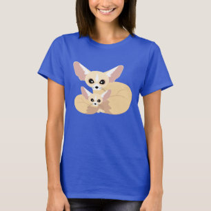 Cute Fennec Fox Ma en Baby T-shirt