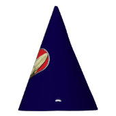 Cute Fennec Fox Within A Heart Feesthoedjes (Rechts)