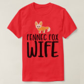 Cute Fennec voor vrouw T-shirt (Design voorkant)