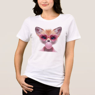 Cute Fennec Vos Bubblegum T-Shirt