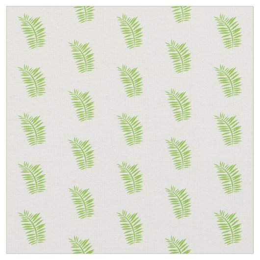 Cute Ferns Pattern Stof (Close Up)