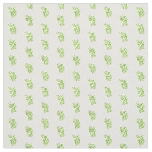Cute Ferns Pattern Stof (Swatch)