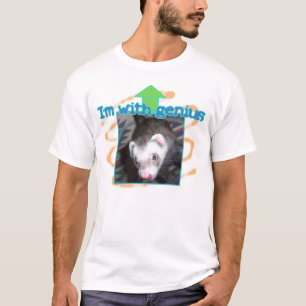 Cute Ferret Afbeeldingen Gezegden en offertes T-shirt