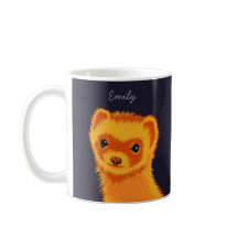 Cute ferret art ferret mam name