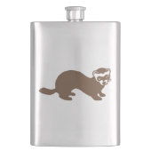 Cute Ferret Graphic Flacon (Voorkant)