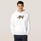 Cute Ferret Graphic Hoodie (Voorkant volledig)