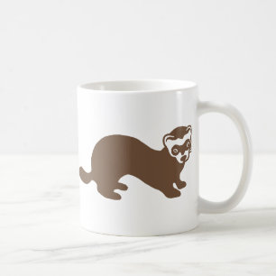Cute Ferret Graphic Koffiemok
