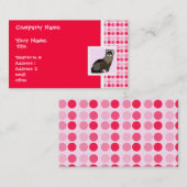 Cute Ferret Visitekaartje (Voorkant / Achterkant)