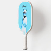 Cute Ferret Waterverf Funny Animal Name Pickleball Paddle (Links)