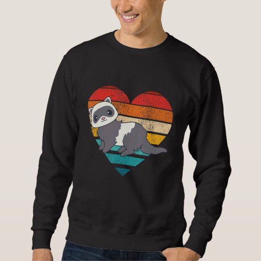 Cute Ferretro Heart Shape Trui (Voorkant)