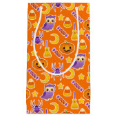 Cute Festive Halloween Graphic Patroon Klein Cadeauzakje (Voorkant)