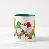 Cute Festive Kerstgnomen Mok (Midden)