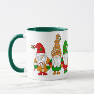 Cute Festive Kerstgnomen Mok