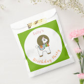 Cute festive pinata llama BIrthday party Bedankzakje (Gezegeld)