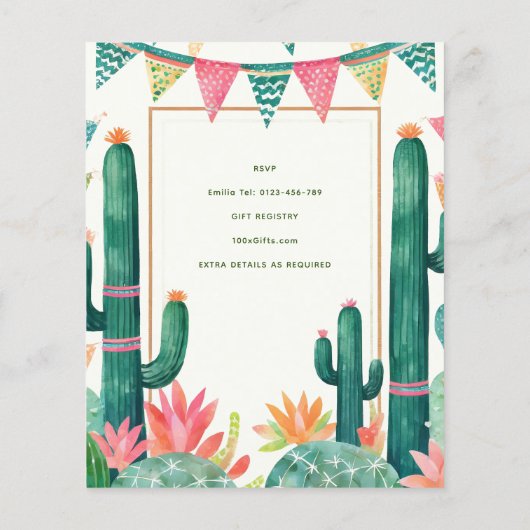 Cute Fiesta Avacamado Guac TWINS Baby Shower BUDGE (Achterkant)