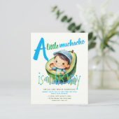 Cute Fiesta Boy Baby Shower JONGEN BUDGET (Staand voorkant)