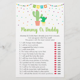 Cute Fiesta Cactus raad wie zei dat het een schokk