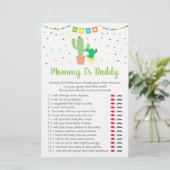 Cute Fiesta Cactus raad wie zei dat het een schokk (Staand voorkant)