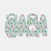 Cute Fiesta Llama en Cactus Birthday Bedankdoosjes (Uitgevouwen)