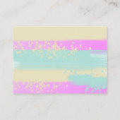 Cute Fiesta taco baby shower book request card Informatiekaartje (Achterkant)