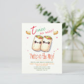 Cute Fiesta TWINS Baby Shower BURRITO'S (Staand voorkant)