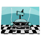 Cute Fifties Diner party Groot Cadeauzakje (Voorkant)