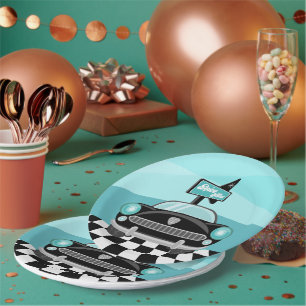 Cute Fifties Diner party Papieren Bordje