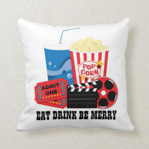 Cute film Theater Room decor kussen