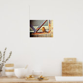 Cute Finch Poster (Keuken)