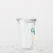 Cute Fineapple Pineapple Acryl Drinkbeker (Rechts)